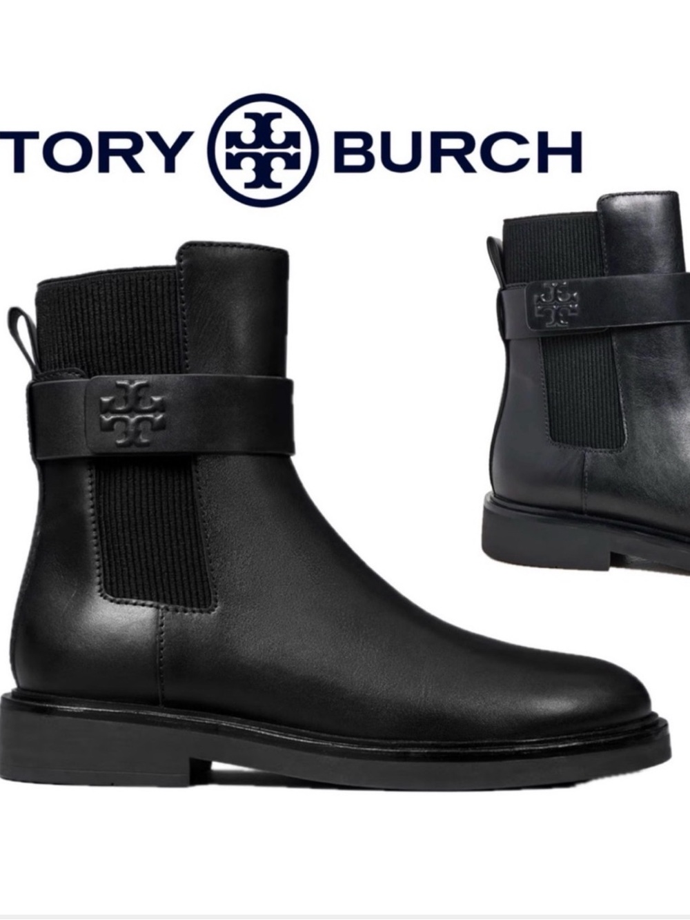Tory Burch DOUBLE T CHELSEA BOOT